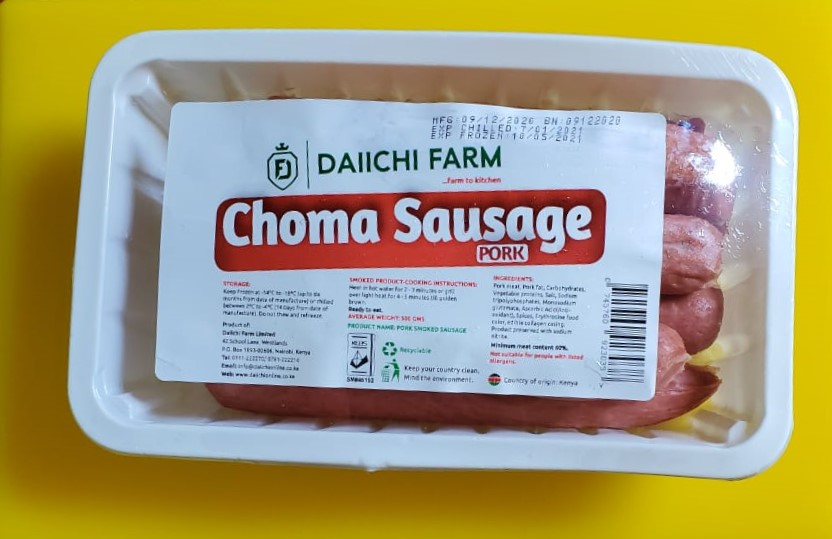 Choma sausage kenya - Daiichi Farm Online